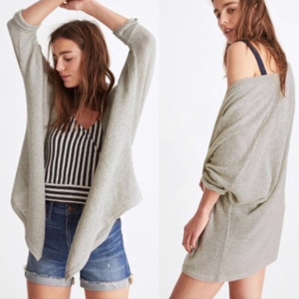 Madewell Seabank Cardigan Open Knit F3450 XS
